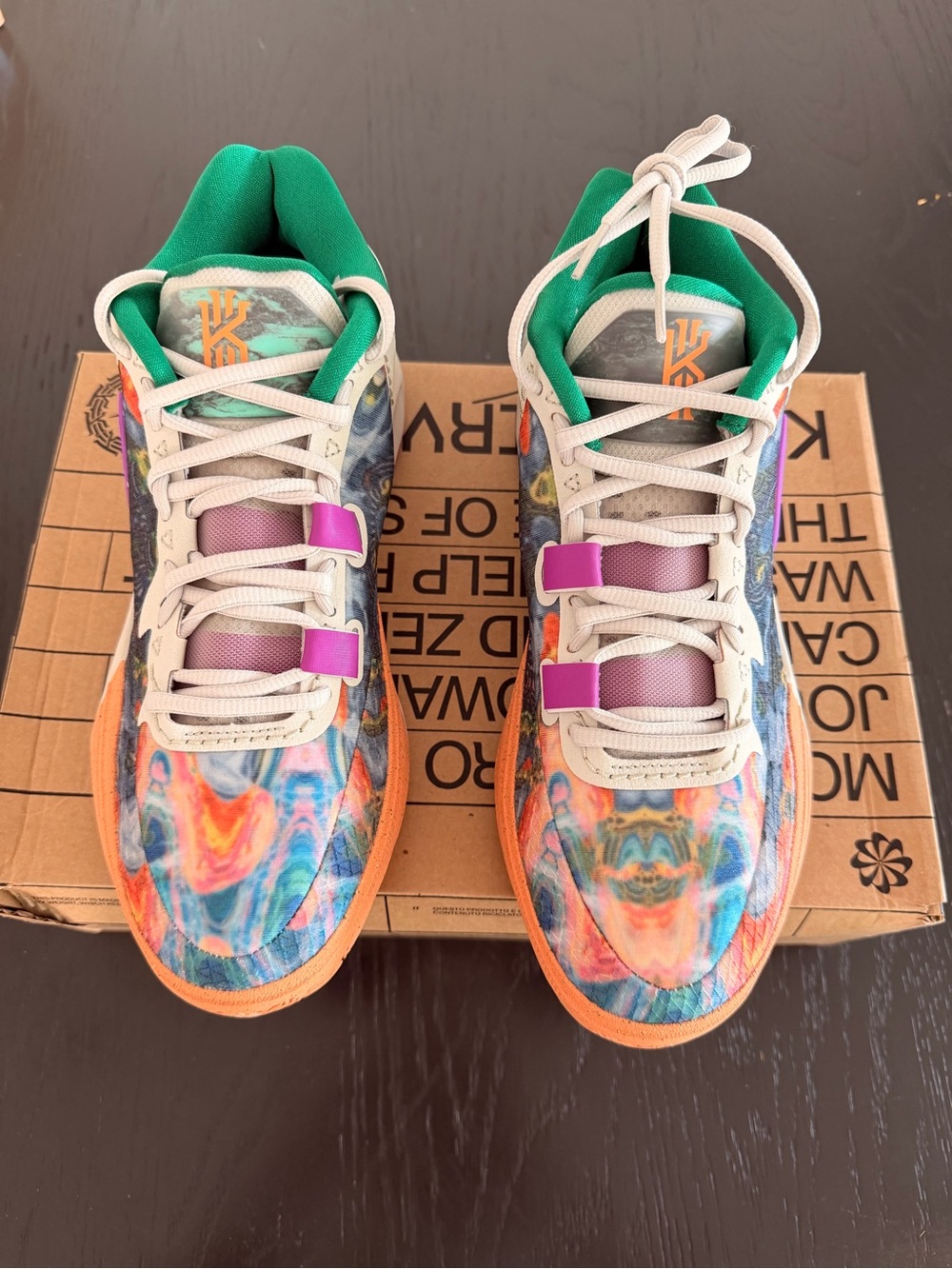 Nike Kyrie 8 Circle of Life Men Size 9.5 Multicolor DQ3840-001 New With Box NIB